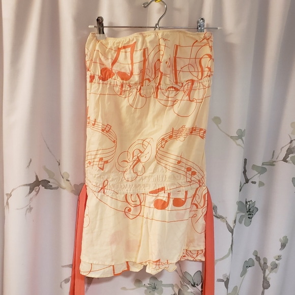 Heatherette Music Note Tube Top - Picture 3 of 4